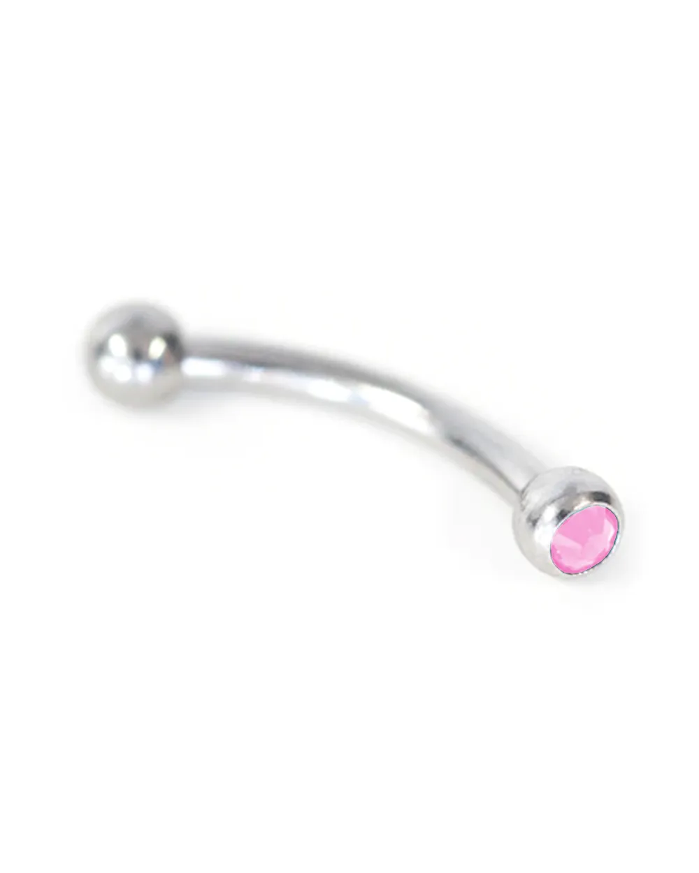 16 Gauge | Jewelled Micro Curved Bar Colours