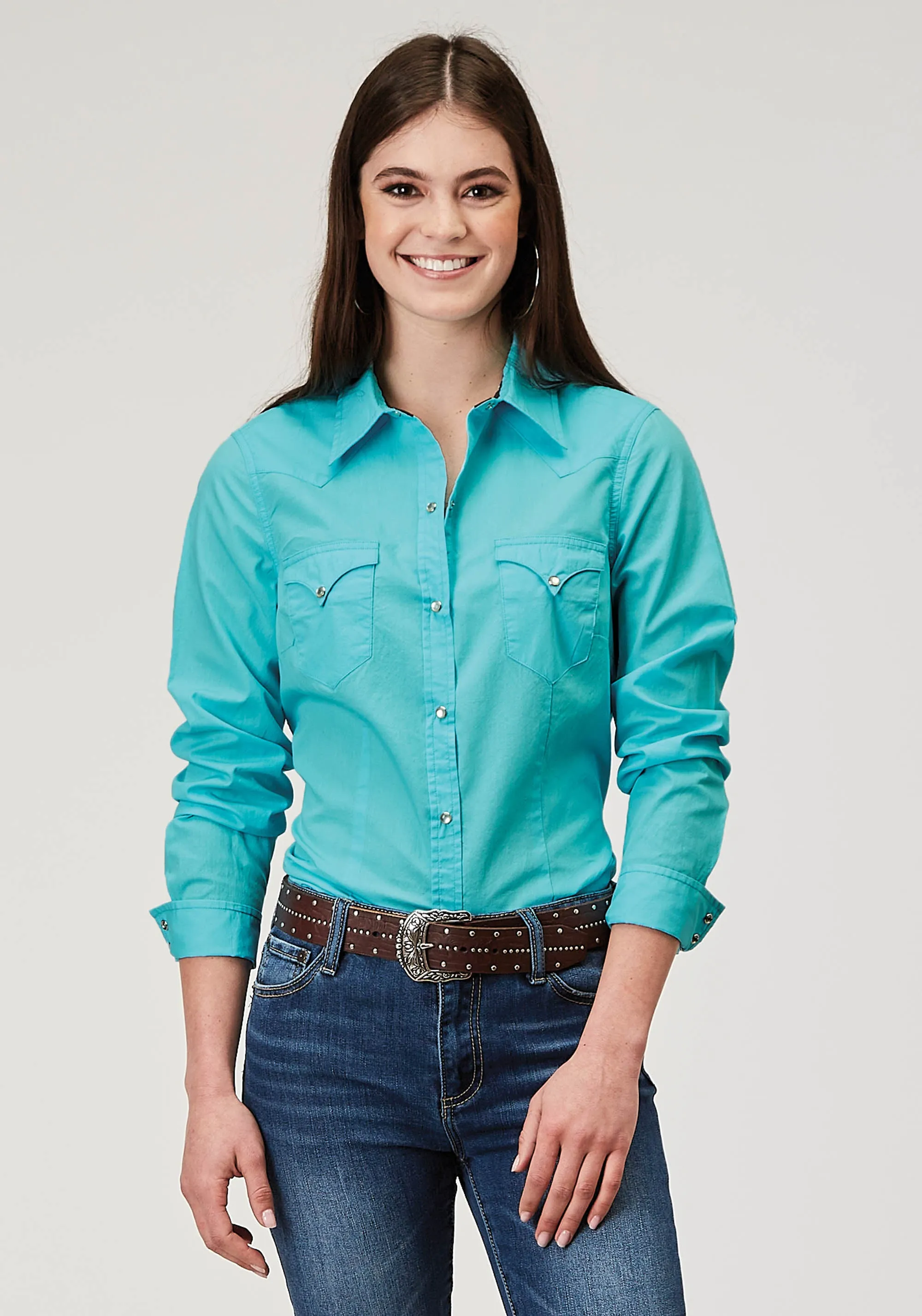 1916 SOLID POPLIN - TURQUOISE