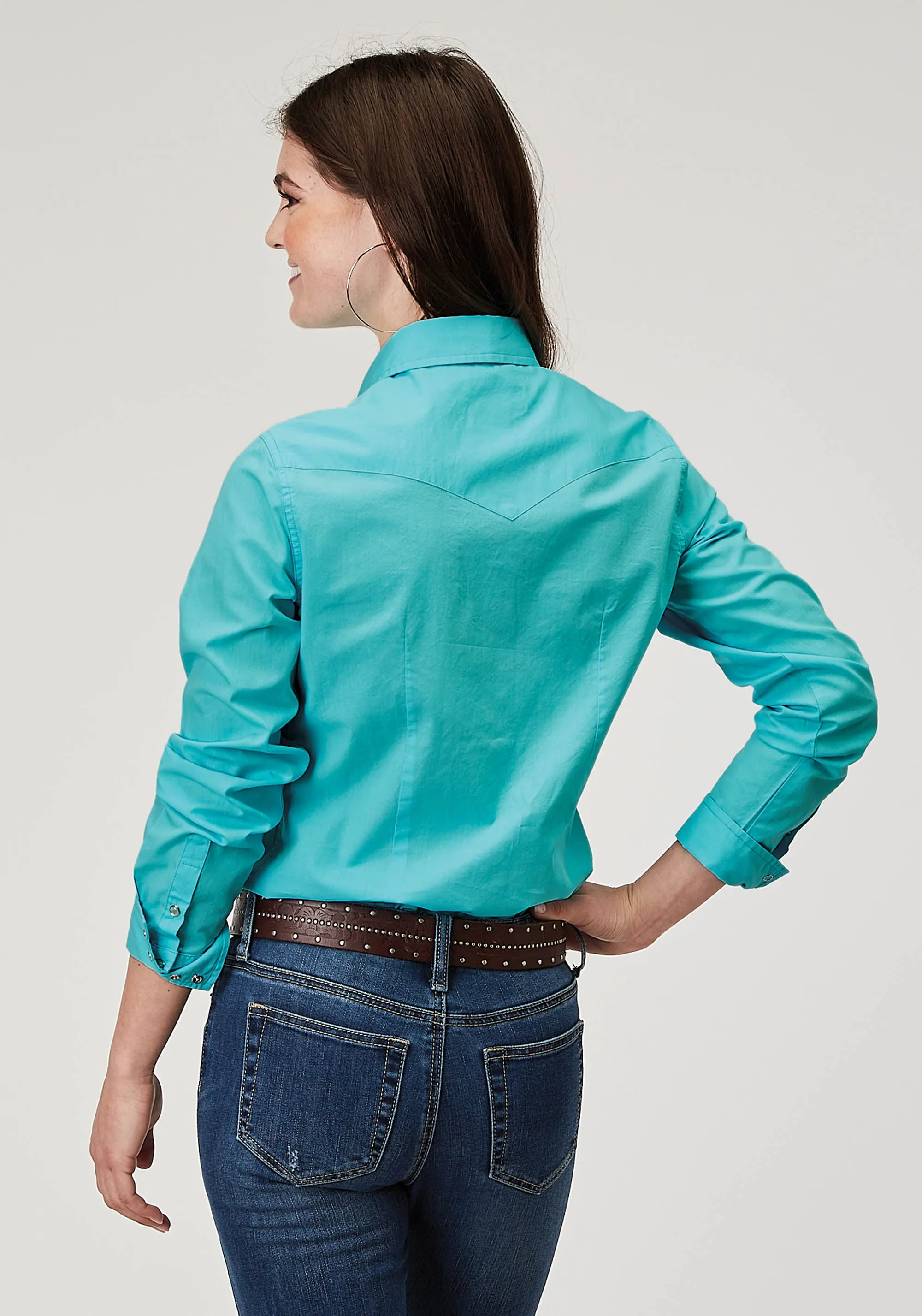 1916 SOLID POPLIN - TURQUOISE