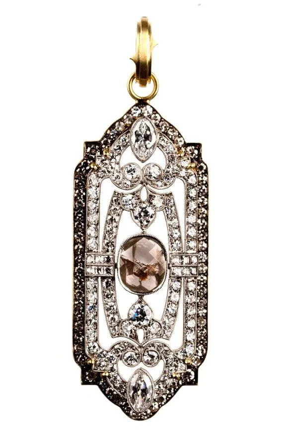 1920's Vintage Diamond Pendant