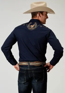 1985 SOLID BROADCLOTH - DEEP NAVY
