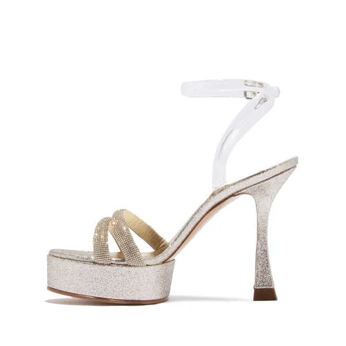 1L066V1001T0393B104 Donna Hollywood dazzle platform sandals