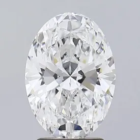 2.77 Carat Oval Excellent | E | VVS2 | GIA Certified