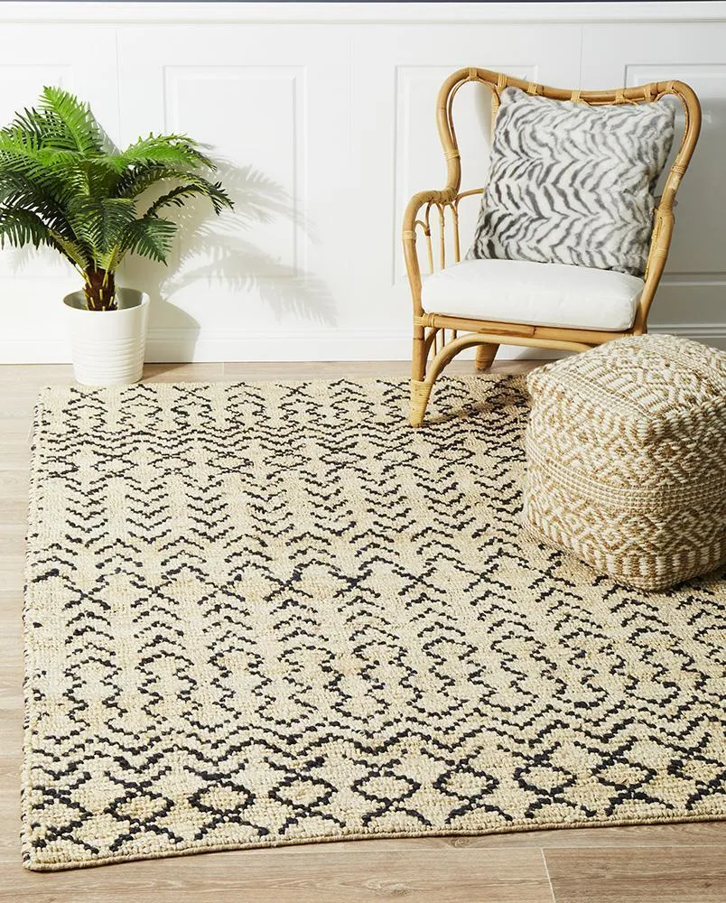 African Geometric Tribal Rug