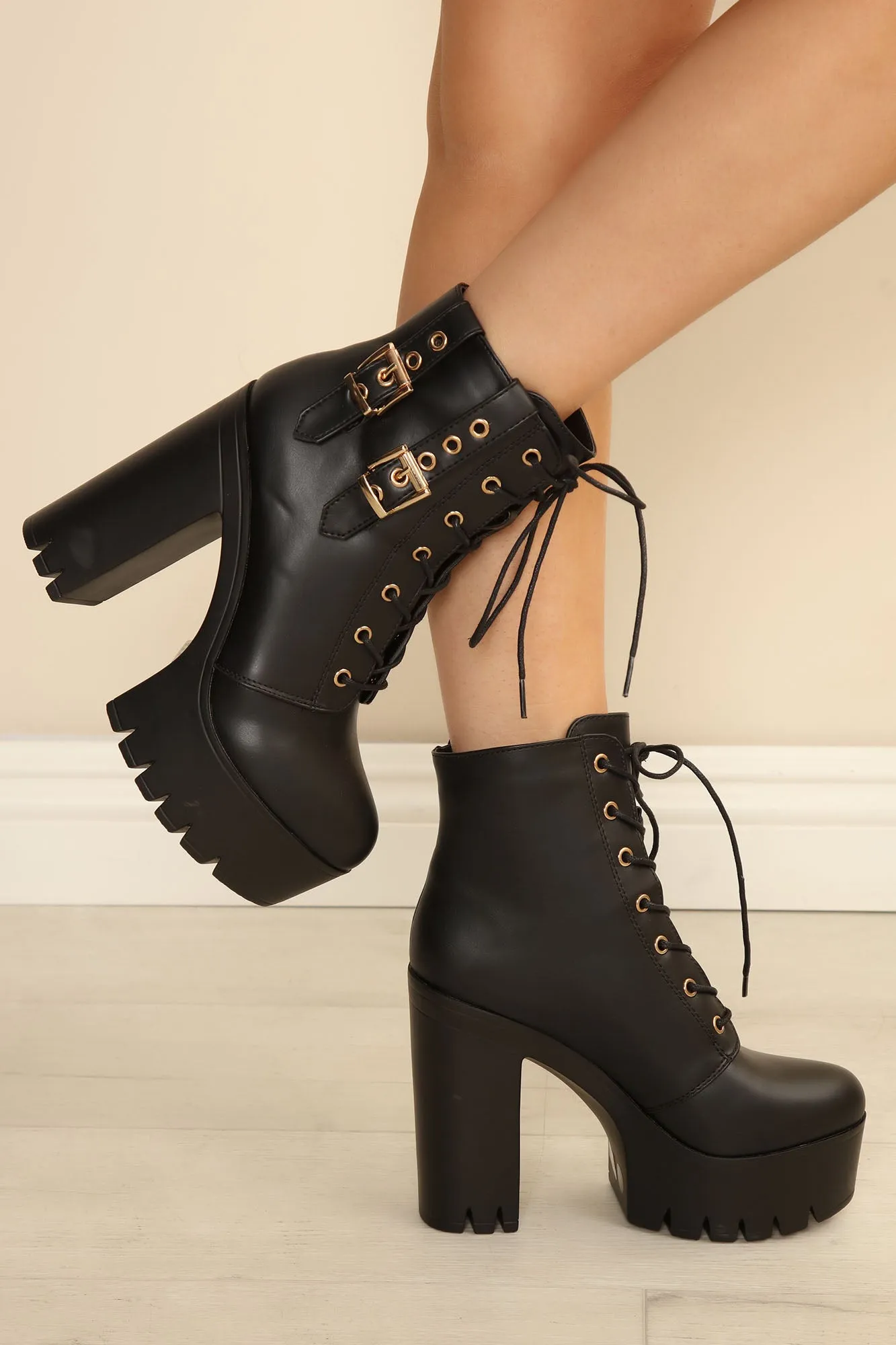 After The Show Booties - Black