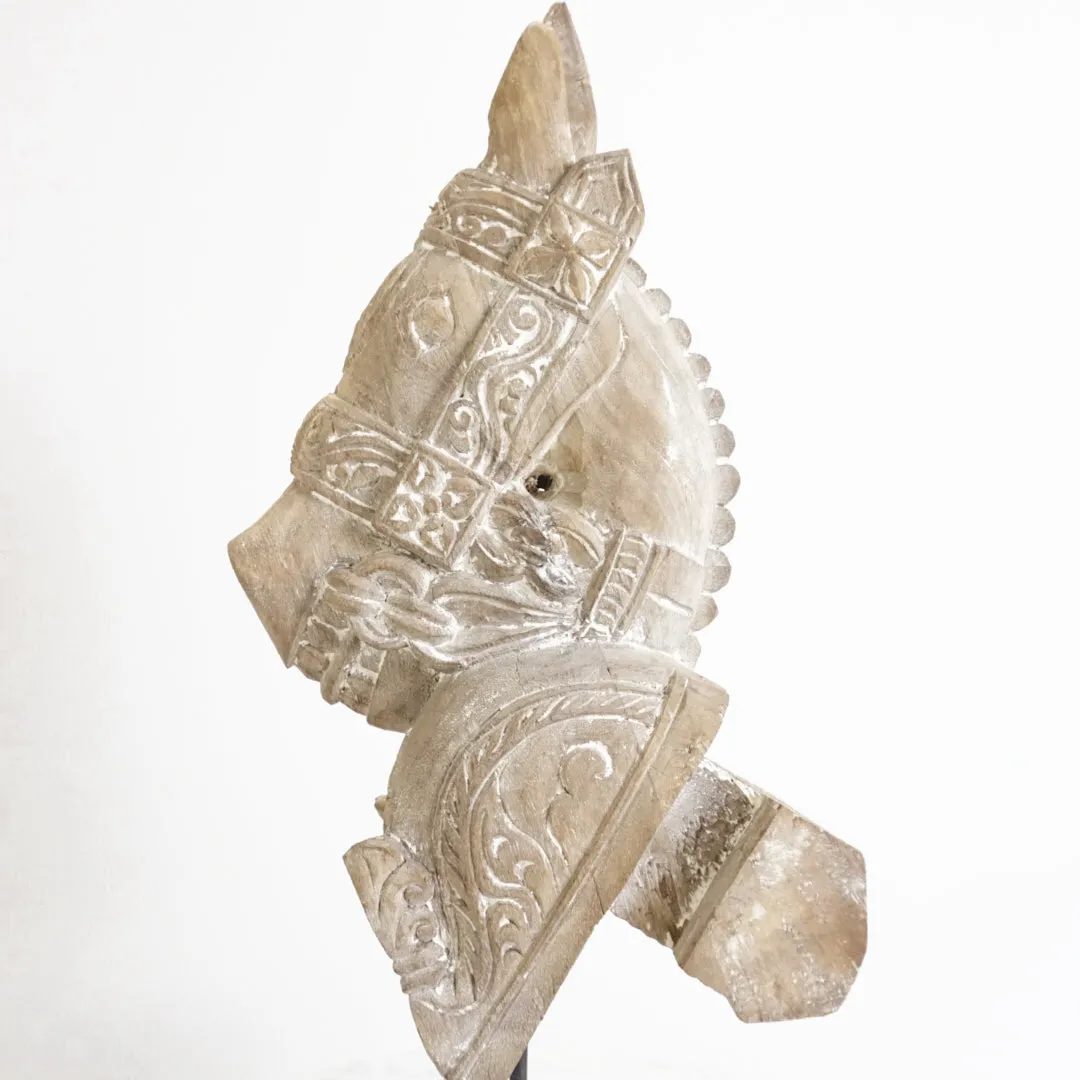 ANTIQUE CARVED HORSE