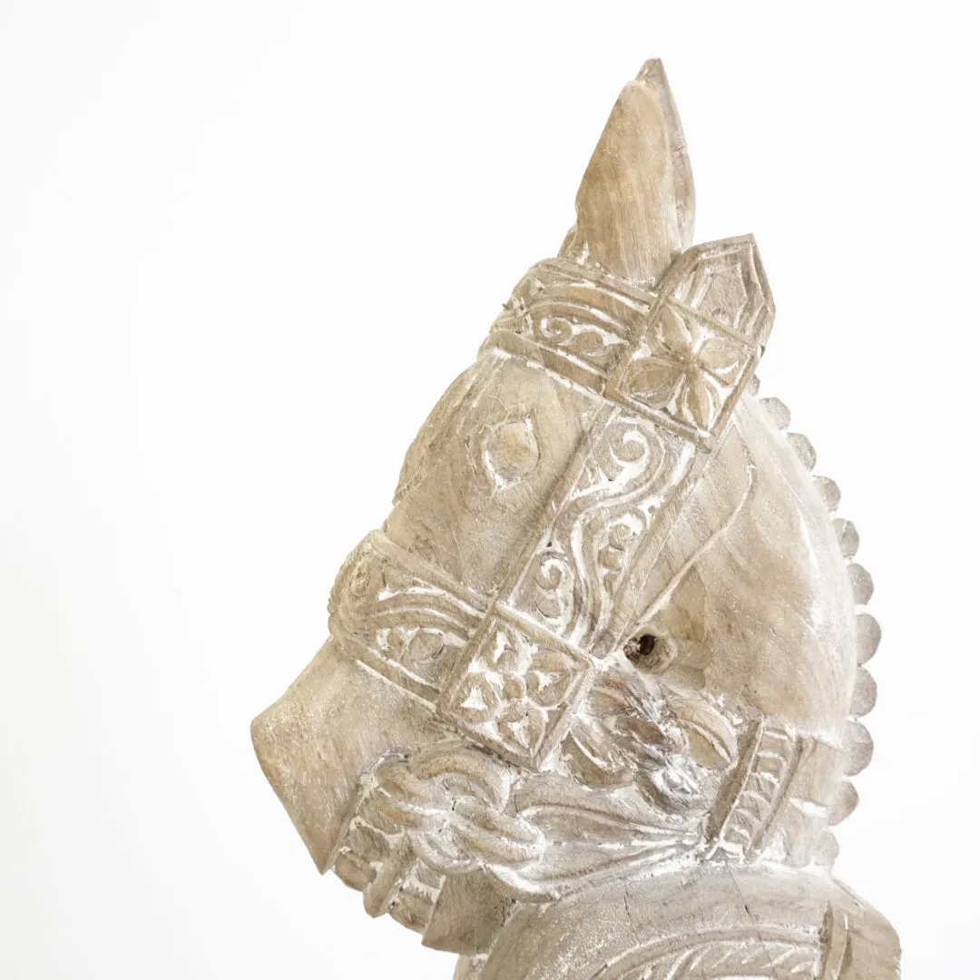 ANTIQUE CARVED HORSE