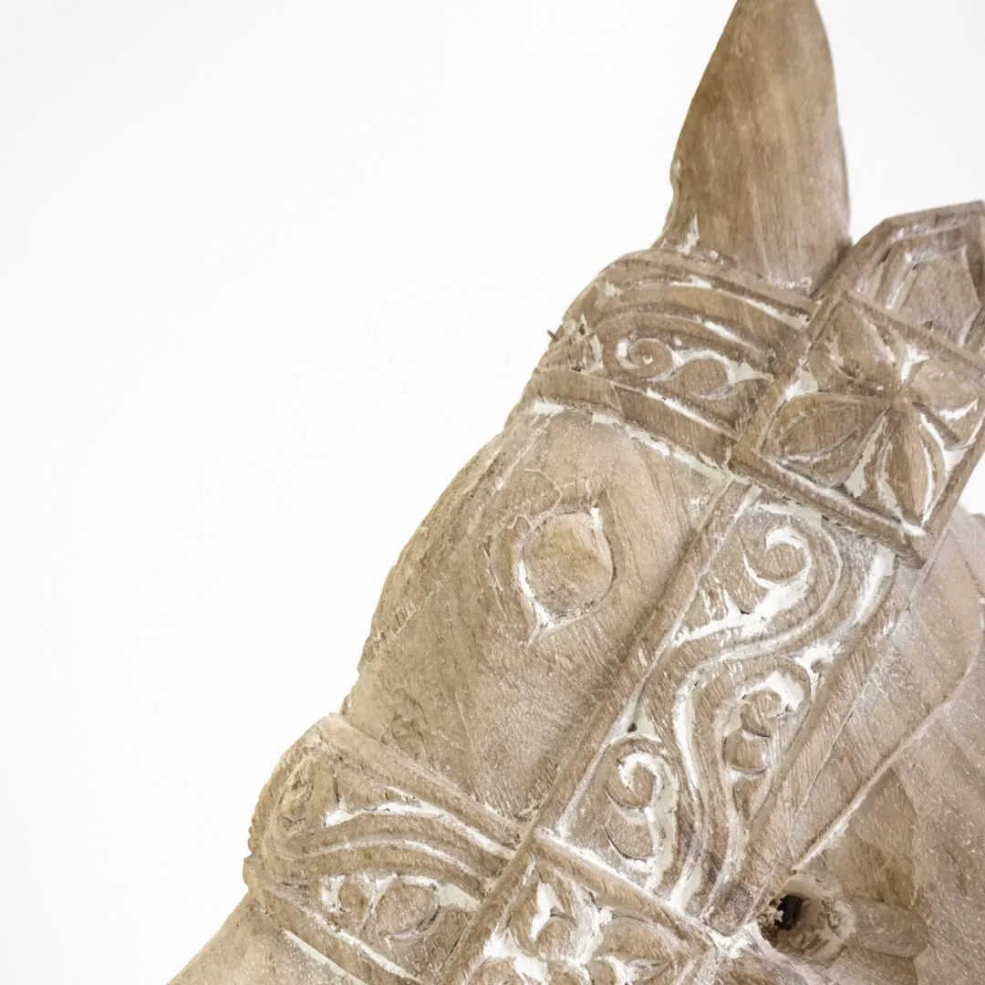 ANTIQUE CARVED HORSE