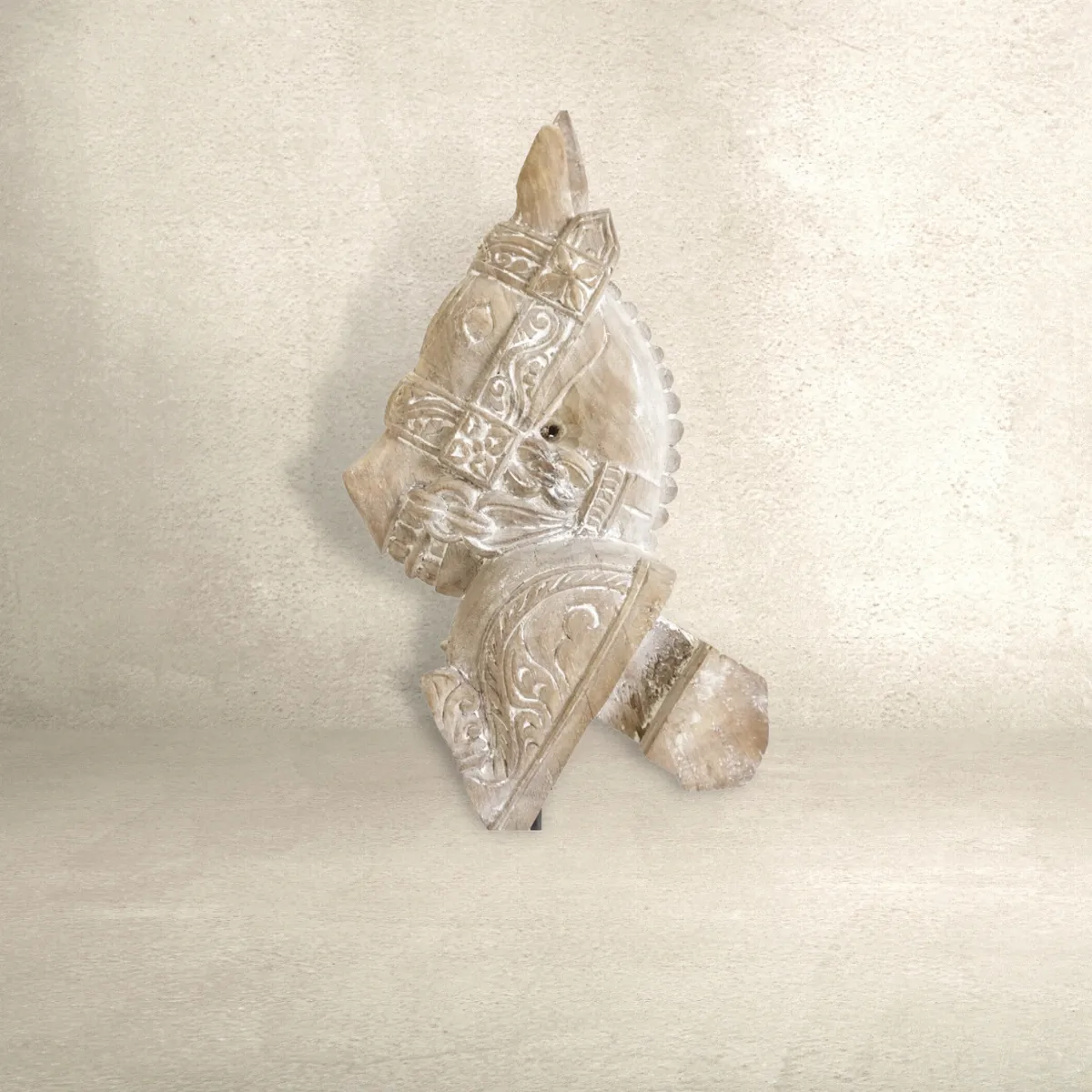ANTIQUE CARVED HORSE