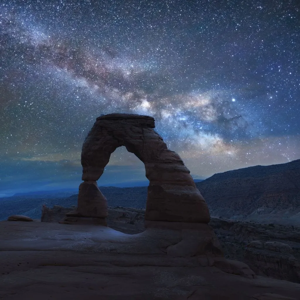 Arch Under the Milky Way