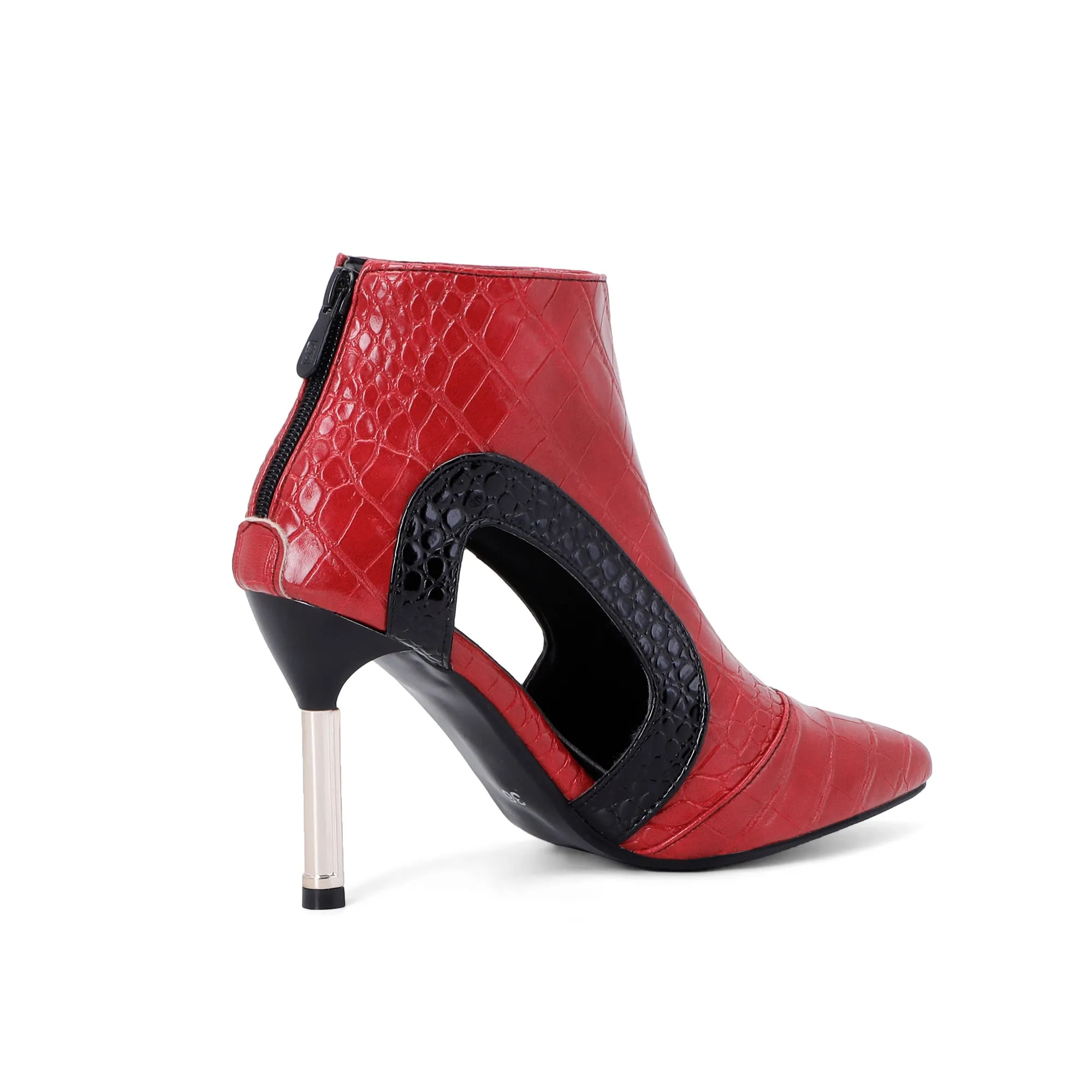 Bigsizeheels Msie magazine stiletto sandals - Red