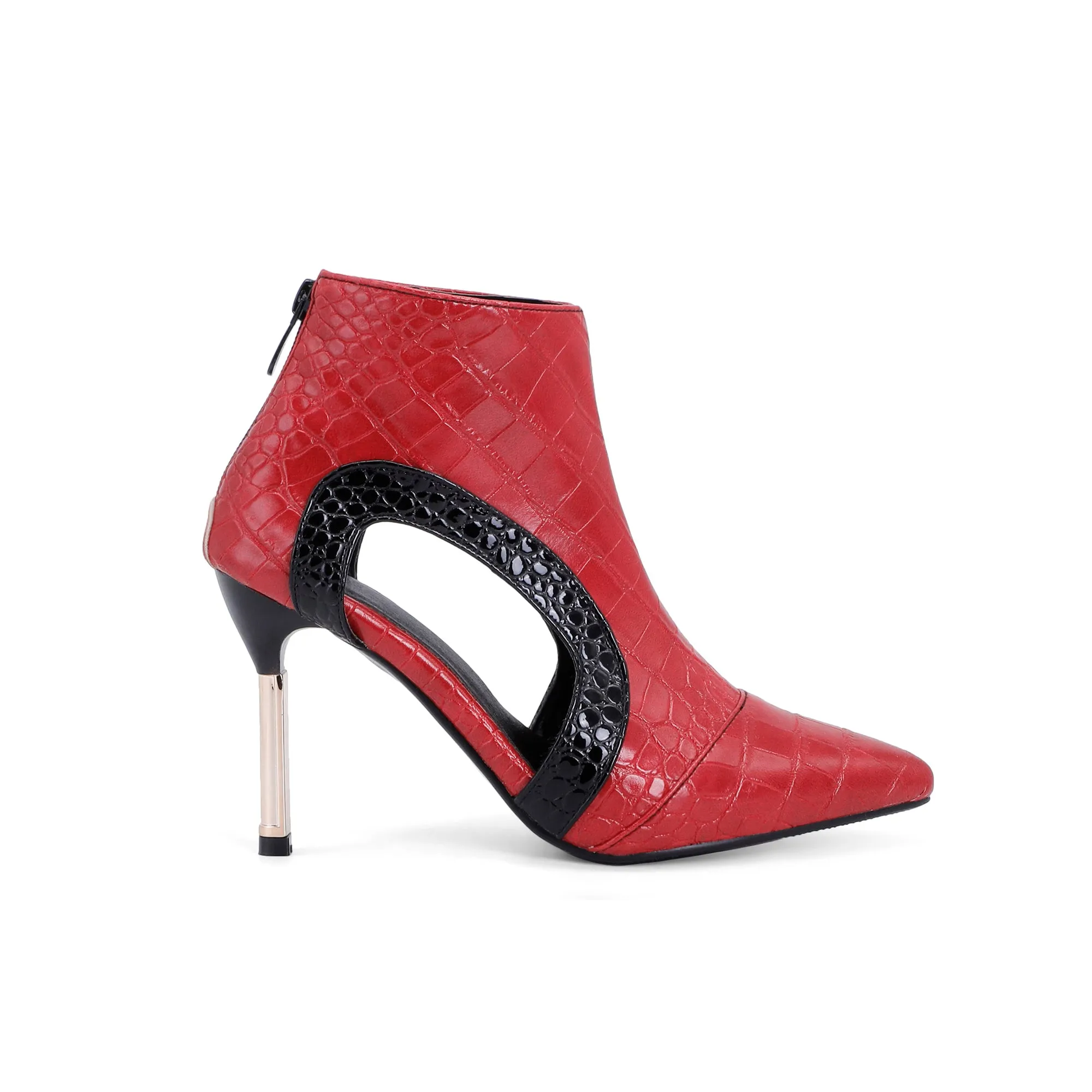 Bigsizeheels Msie magazine stiletto sandals - Red