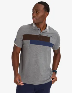 BLACK MALLET CLASSIC FIT POLO SHIRT.