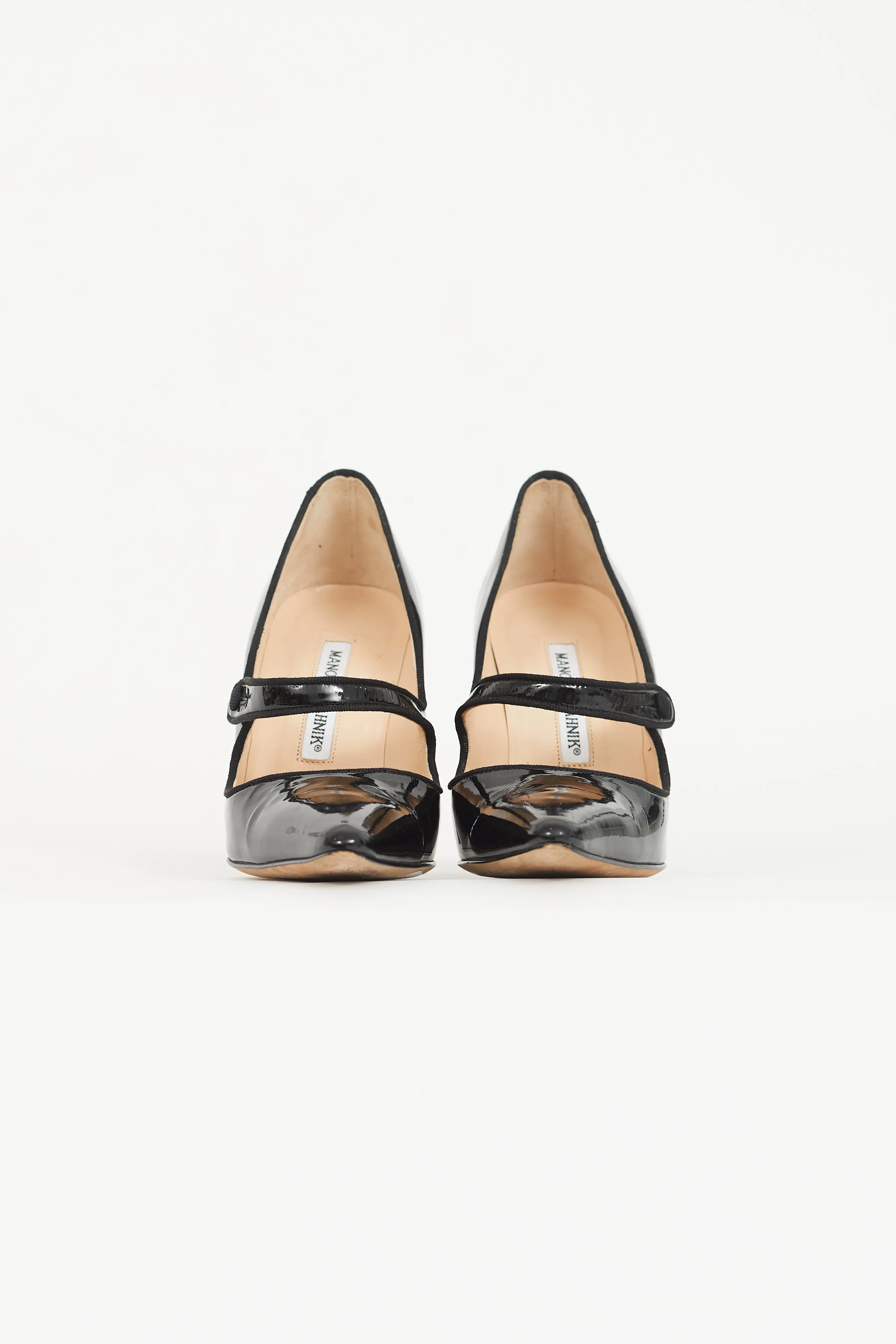 Black Patent Camparinew Pump