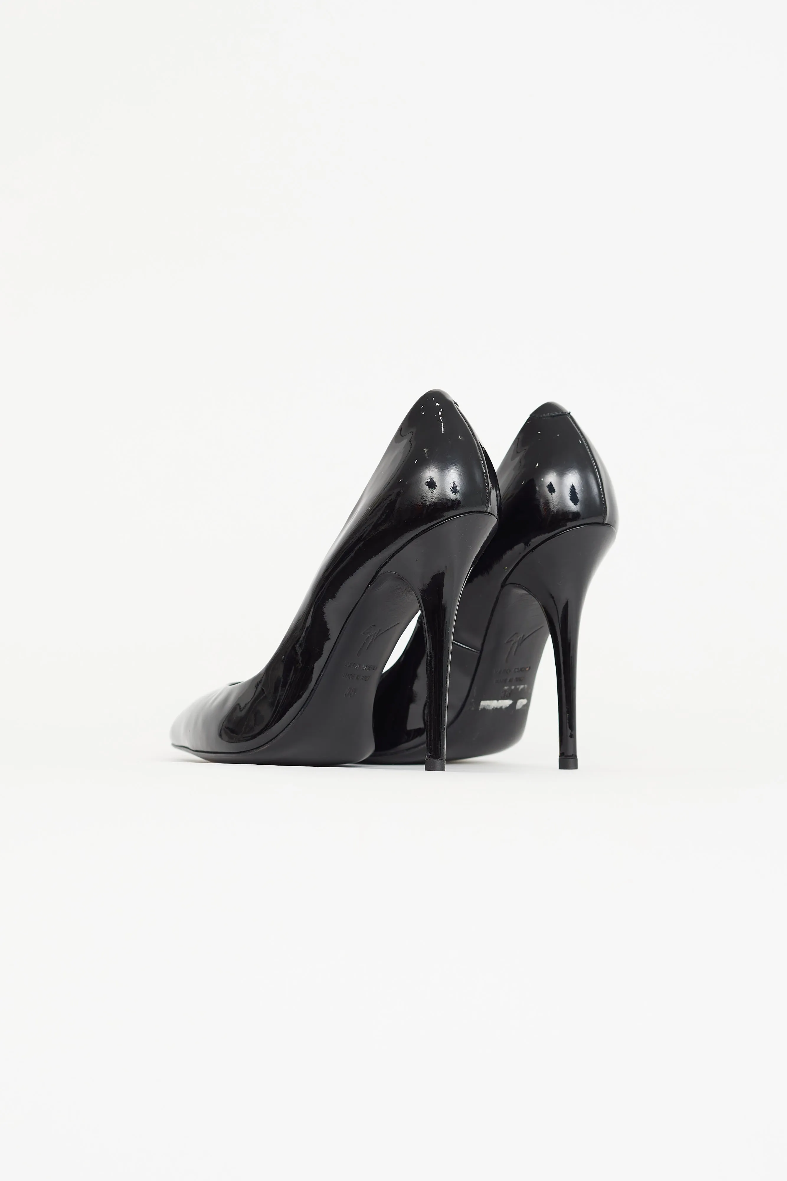 Black Patent Leather Lucrezia Pump