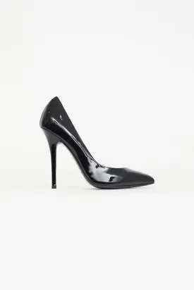 Black Patent Leather Lucrezia Pump