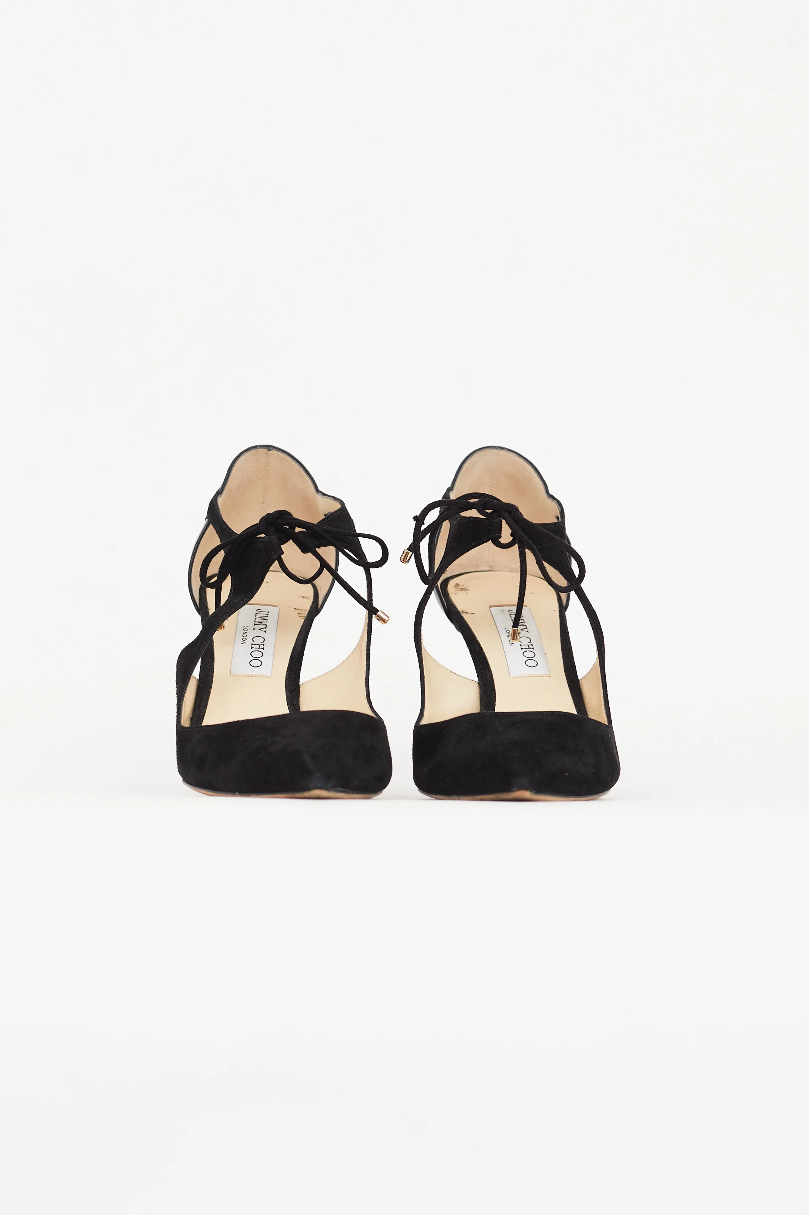 Black Suede Vanessa 85 Heel