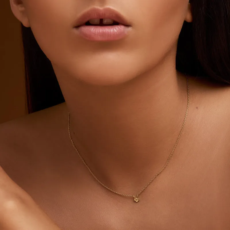 Blossom Necklace, Gold