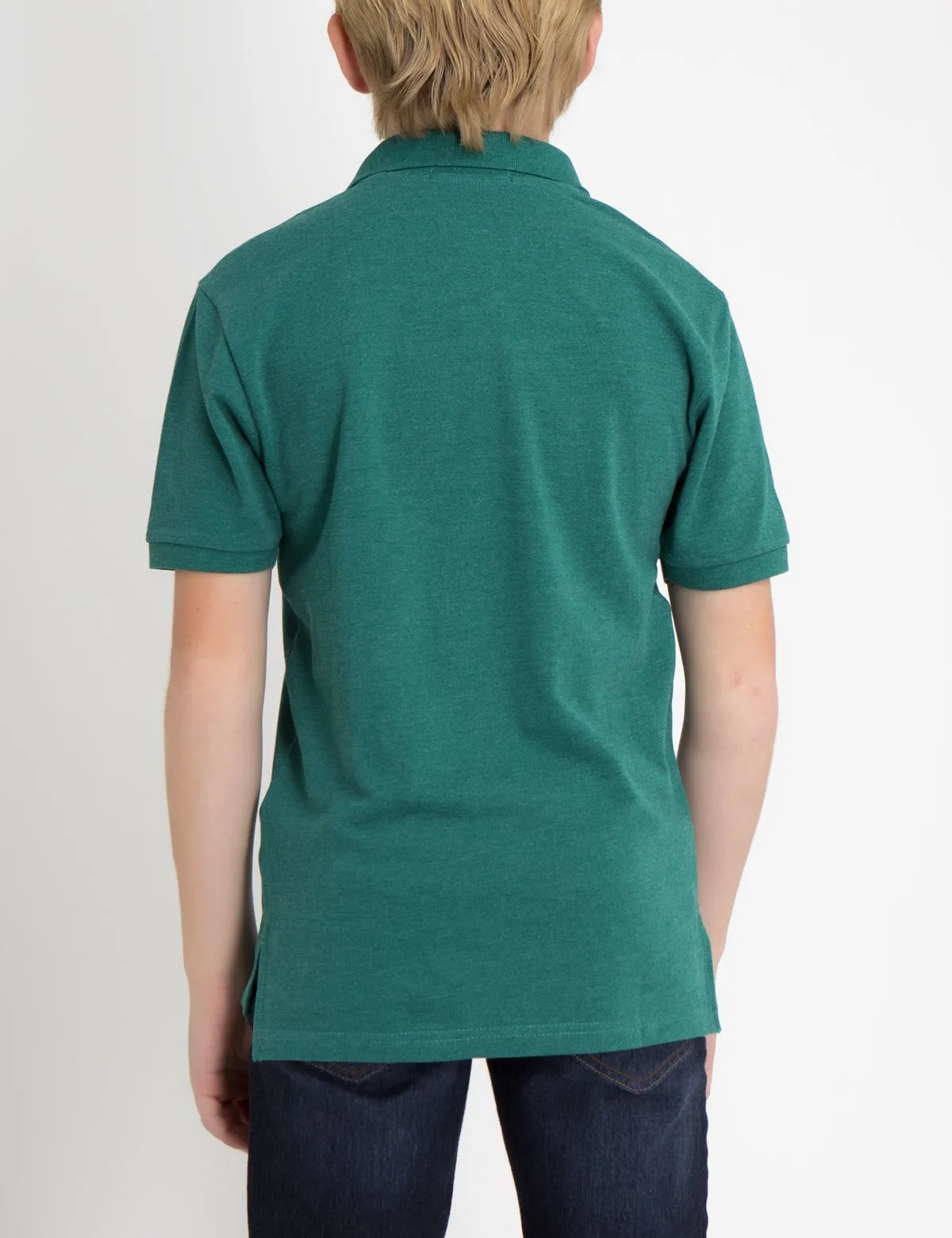 BOYS SMALL LOGO POLO SHIRT