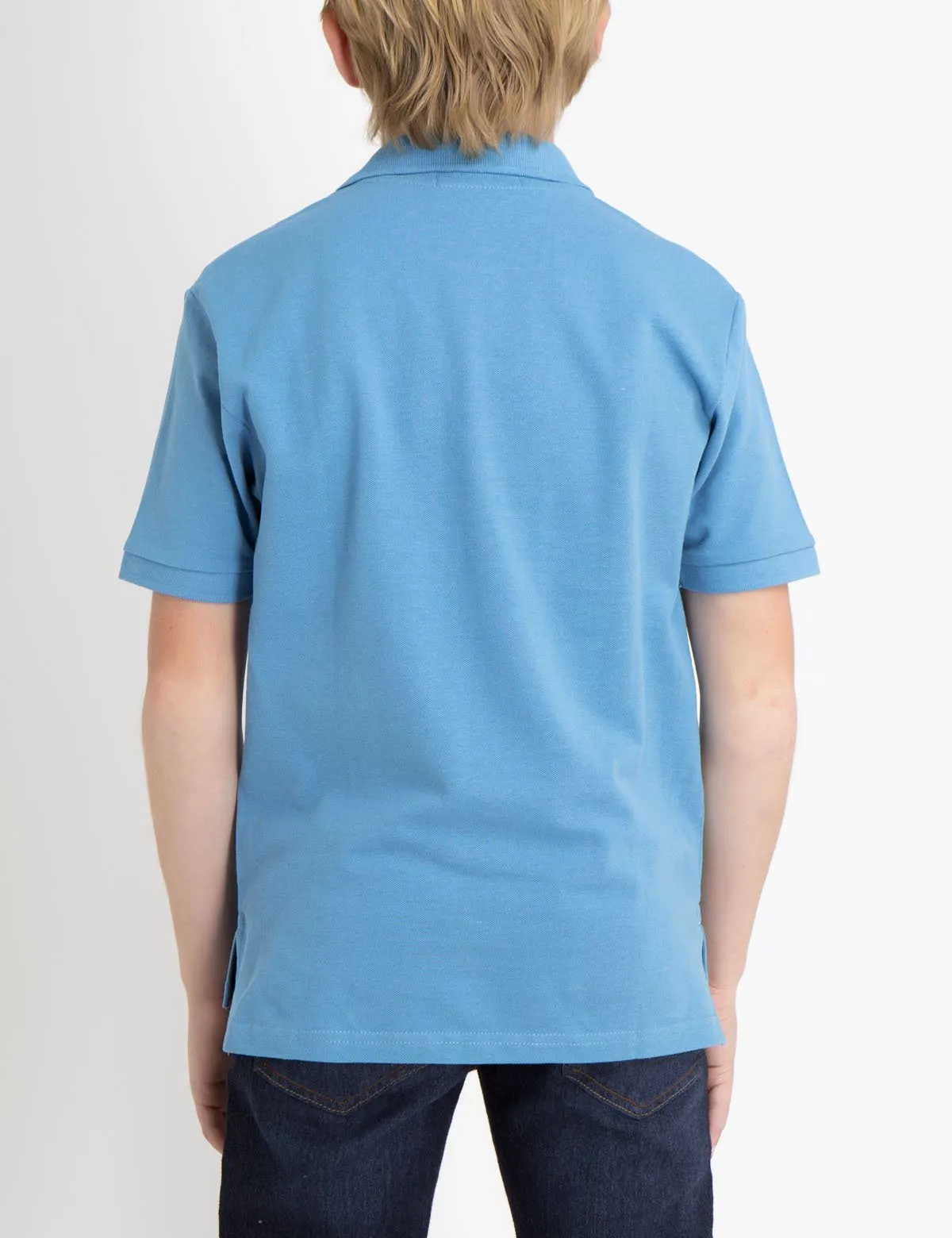 BOYS SMALL LOGO POLO SHIRT