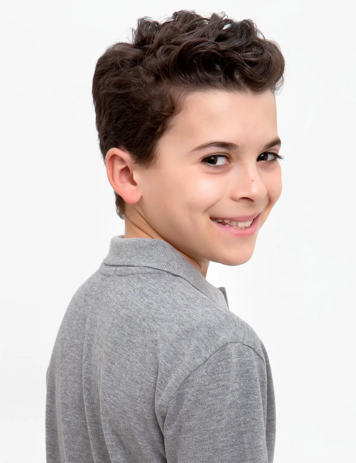 BOYS SMALL LOGO POLO SHIRT