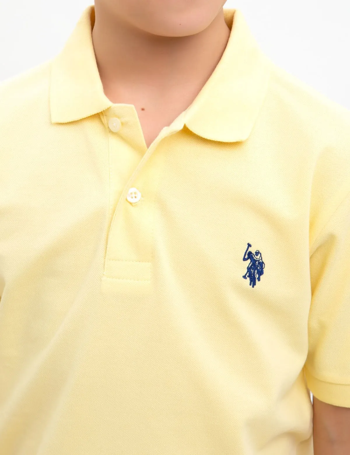 BOYS SMALL LOGO POLO SHIRT