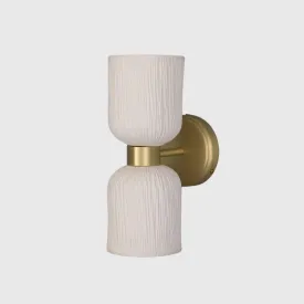 Ceramic Cylindrical Double Wall Light