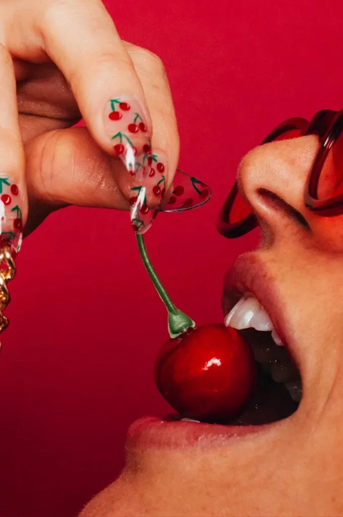 Cherry Bomb - Press On Nails