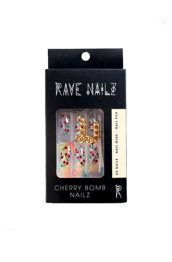 Cherry Bomb - Press On Nails