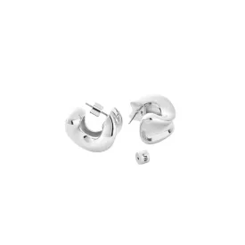 Chunky Doune Hoops - Silver
