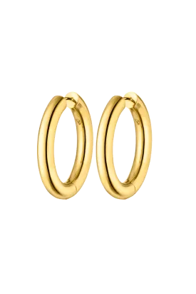 Chunky Hoops Large Gold