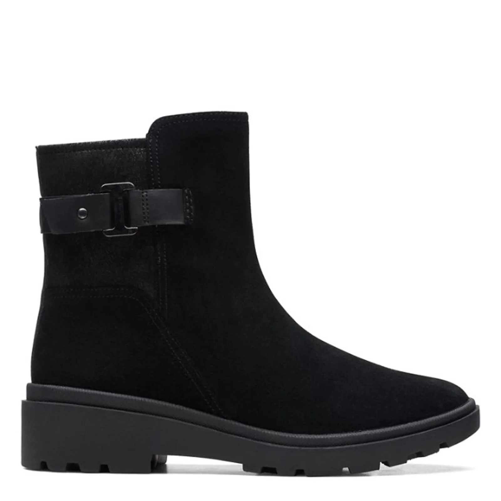 Clarks Women's Calla Mid Boot Black 26167405