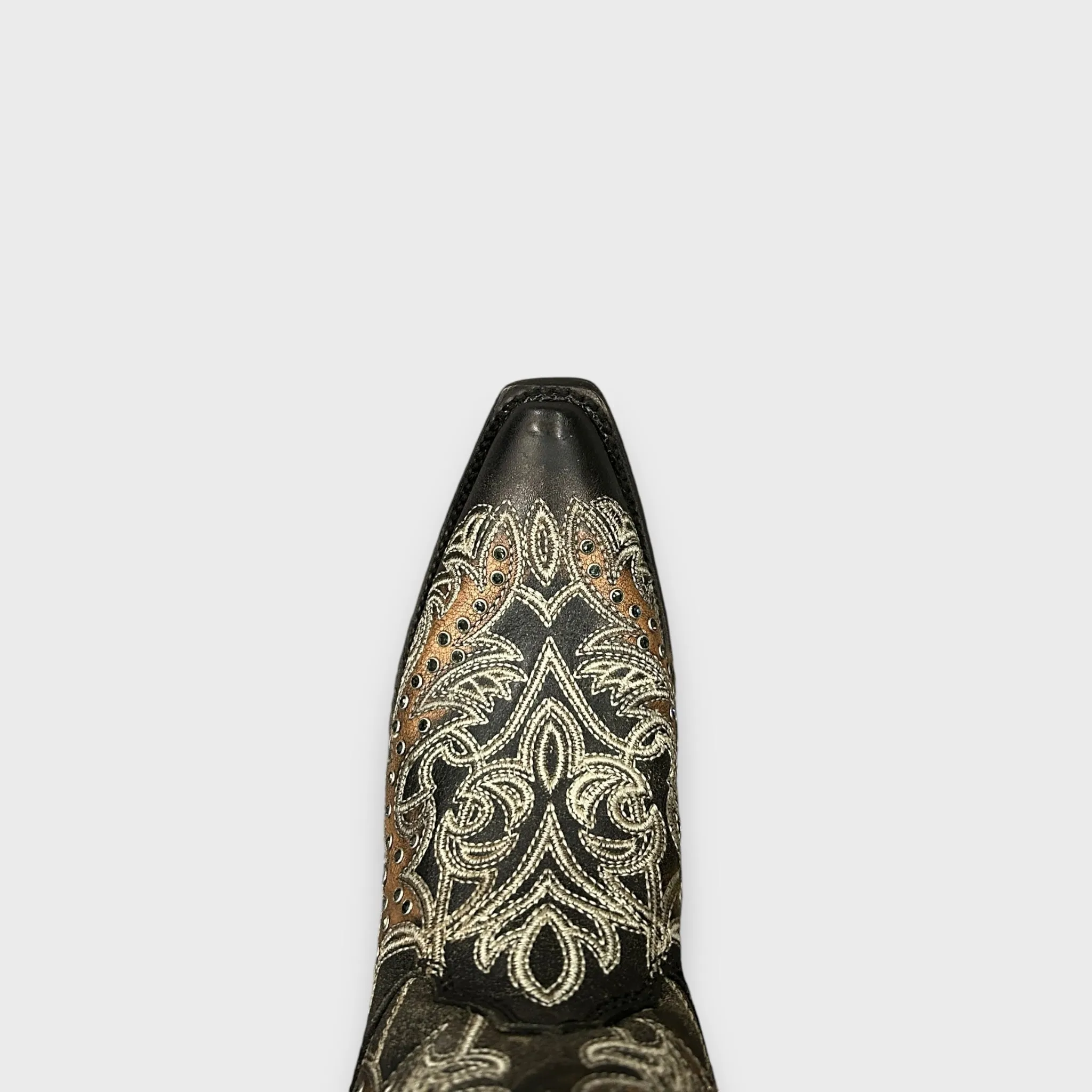 Corral C4040 Ladies Copper Embroidery & Crystals Cowboy boots