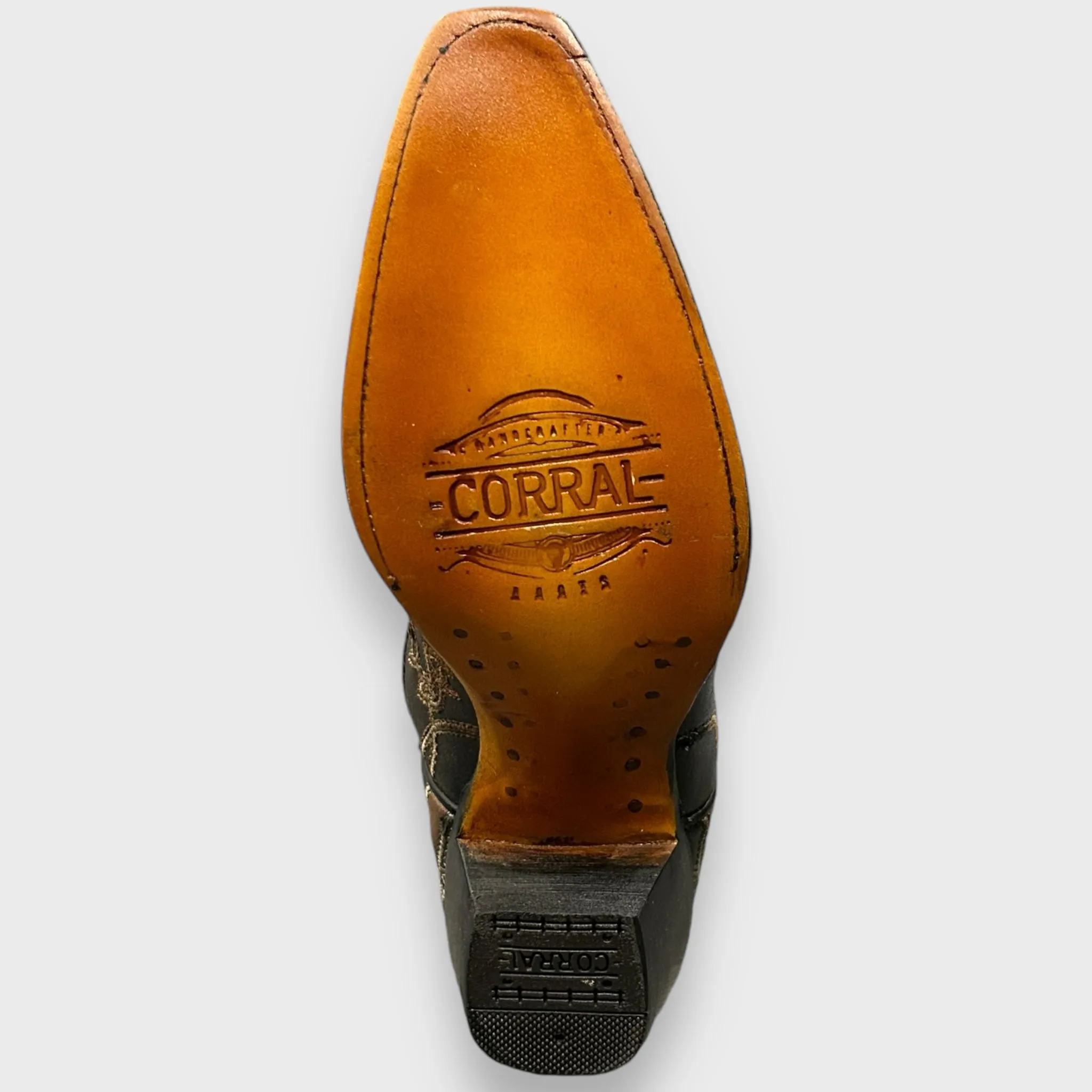 Corral C4040 Ladies Copper Embroidery & Crystals Cowboy boots