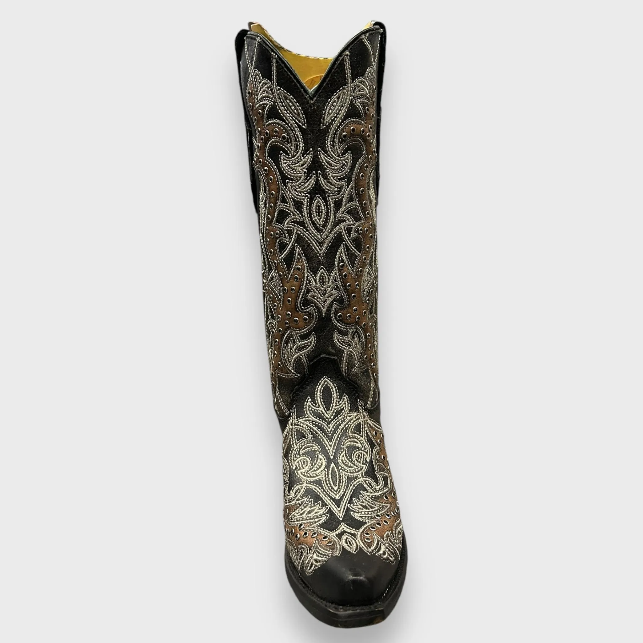 Corral C4040 Ladies Copper Embroidery & Crystals Cowboy boots