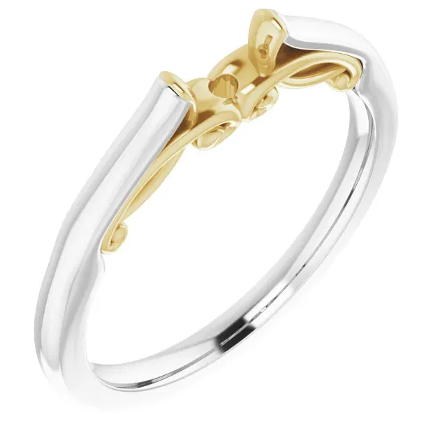 Customizable Engagement Ring Shank