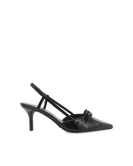 DAISY - BLACK PATENT