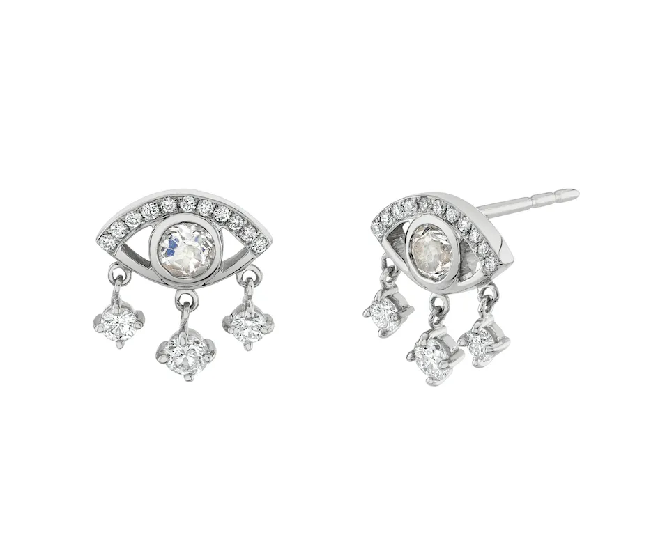 Diamond Eye of Emotions Studs