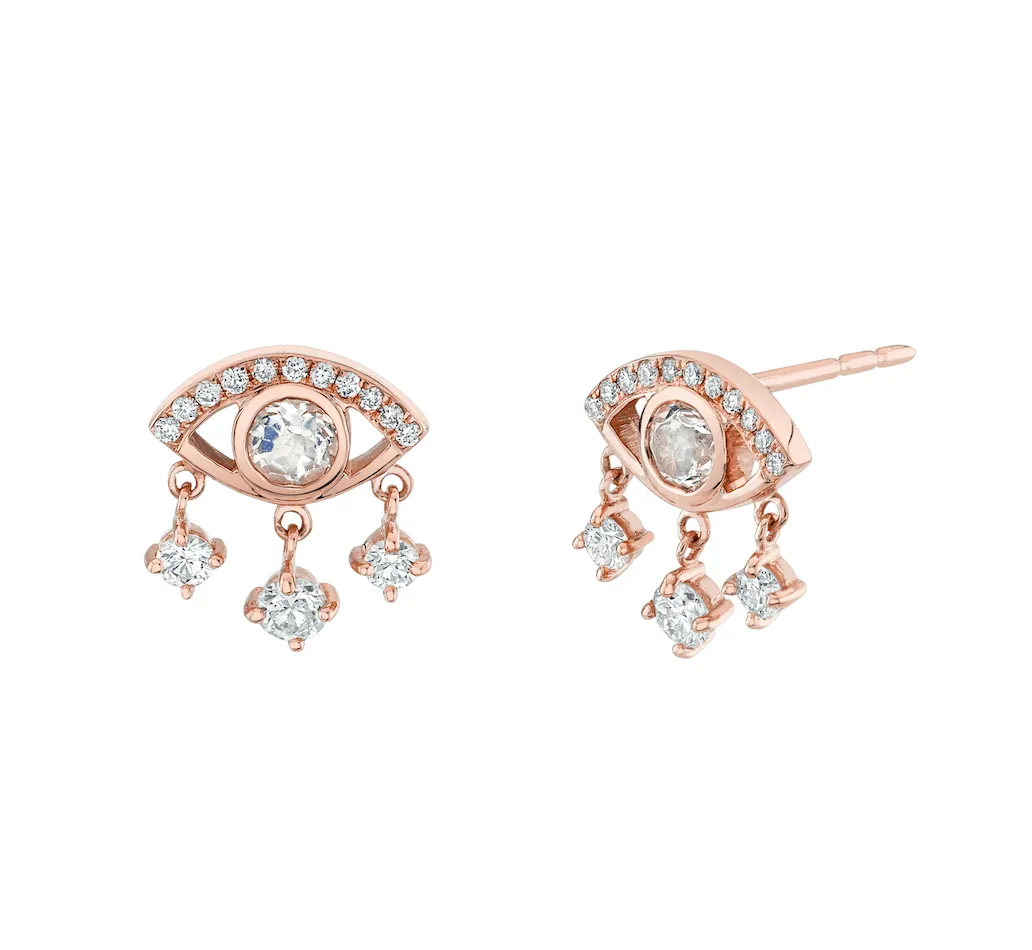 Diamond Eye of Emotions Studs