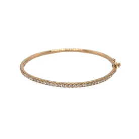 Diamond Set Bangle
