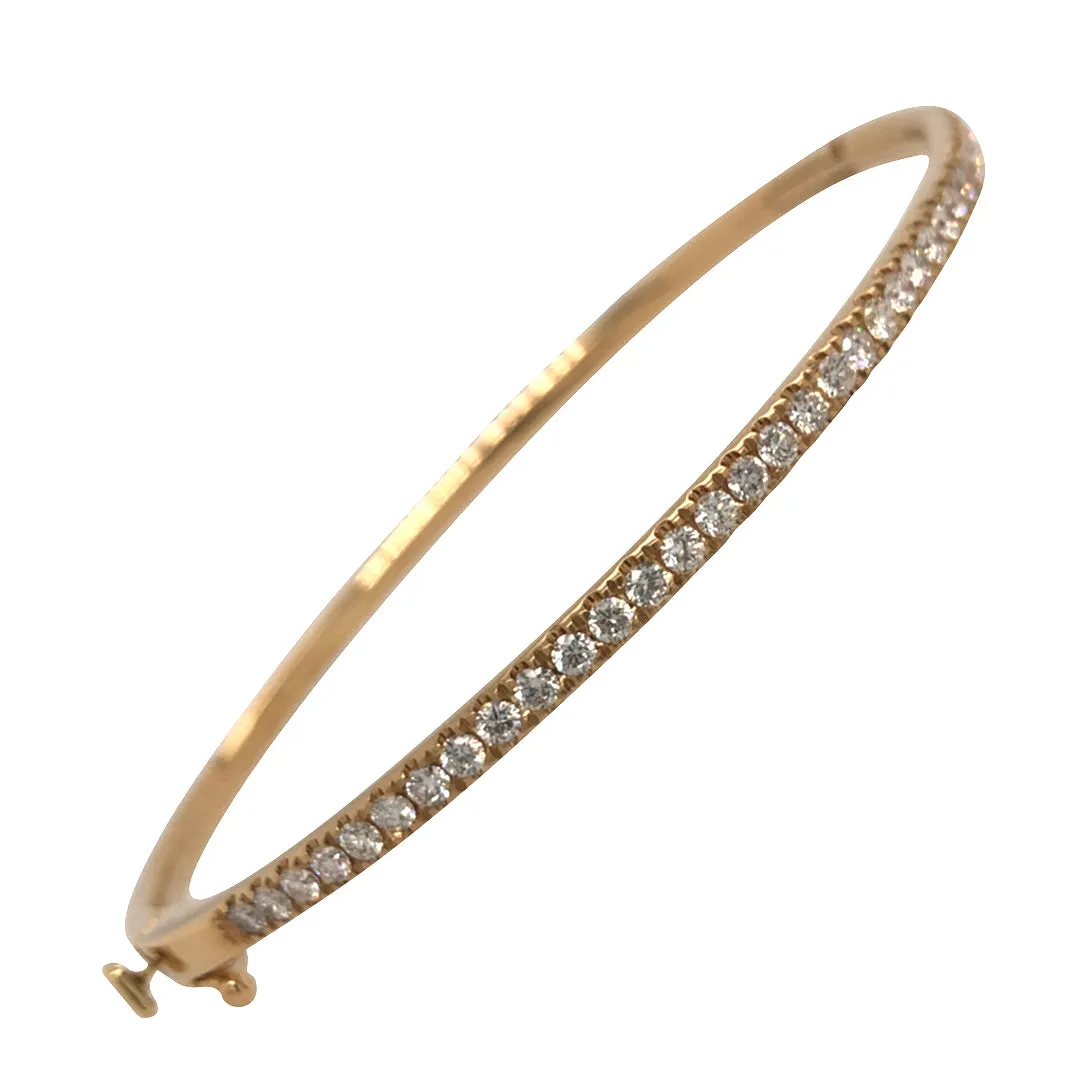 Diamond Set Bangle