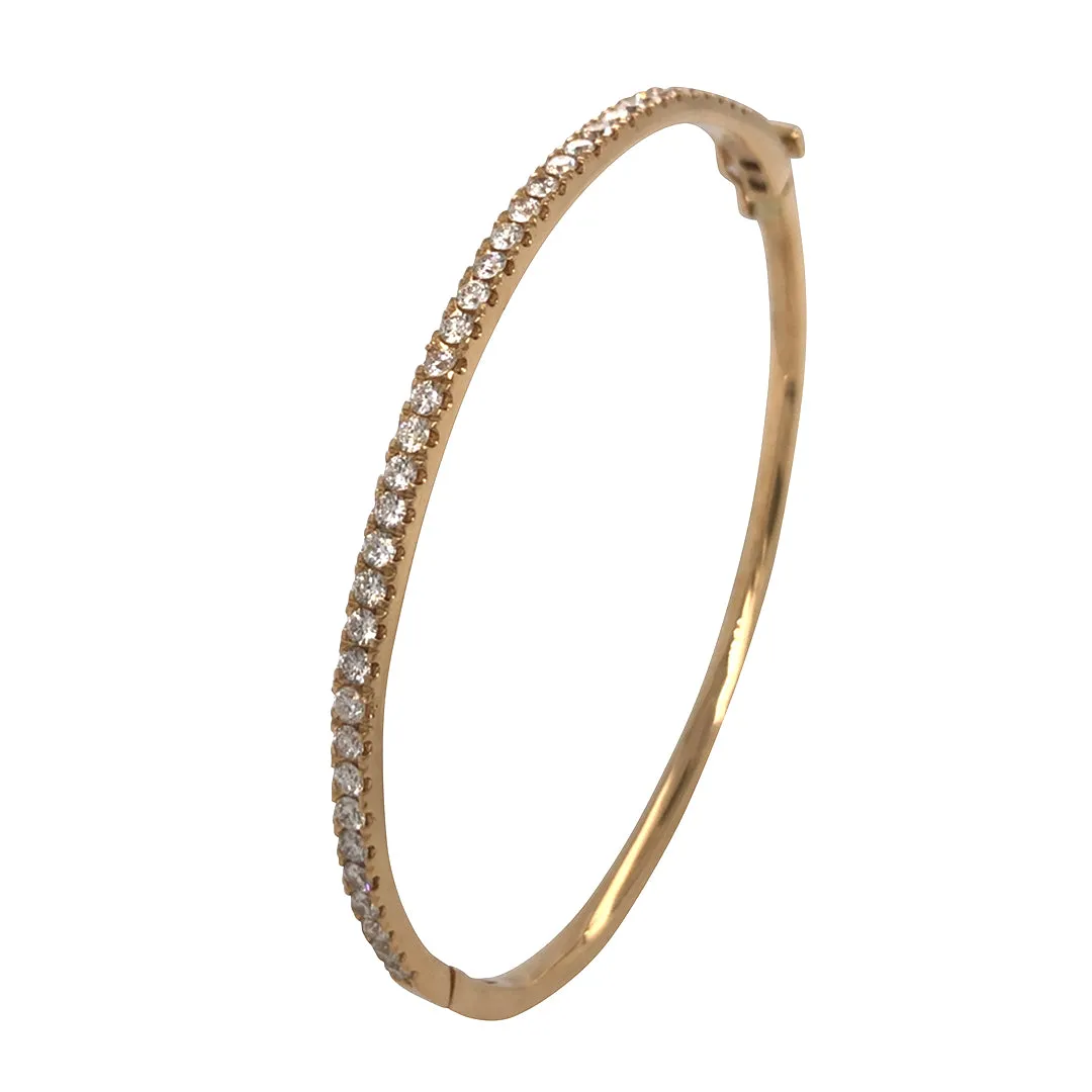 Diamond Set Bangle