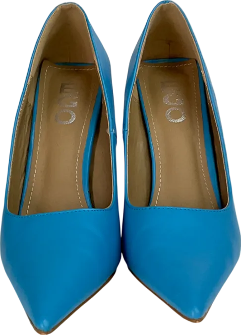 Ego Blue Toe Pointing Stiletto Heels UK 4 EU 37 👠