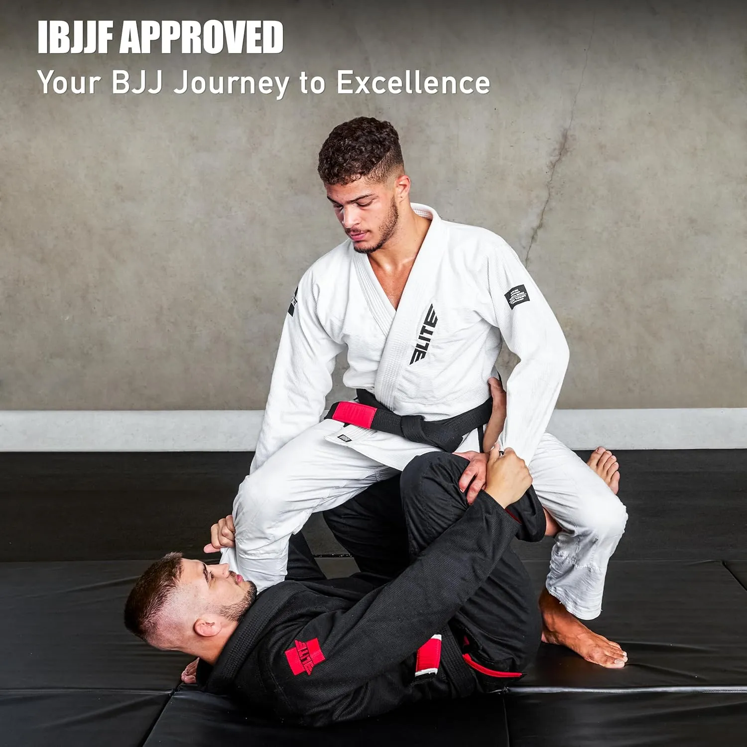 Elite Sports BJJ GI for Men IBJJF Kimono BJJ Jiujitsu GIS W/Preshrunk Fabric & Free Belt (See Special Sizing Guide)