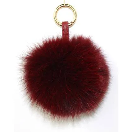 Fox Fur Key Chain