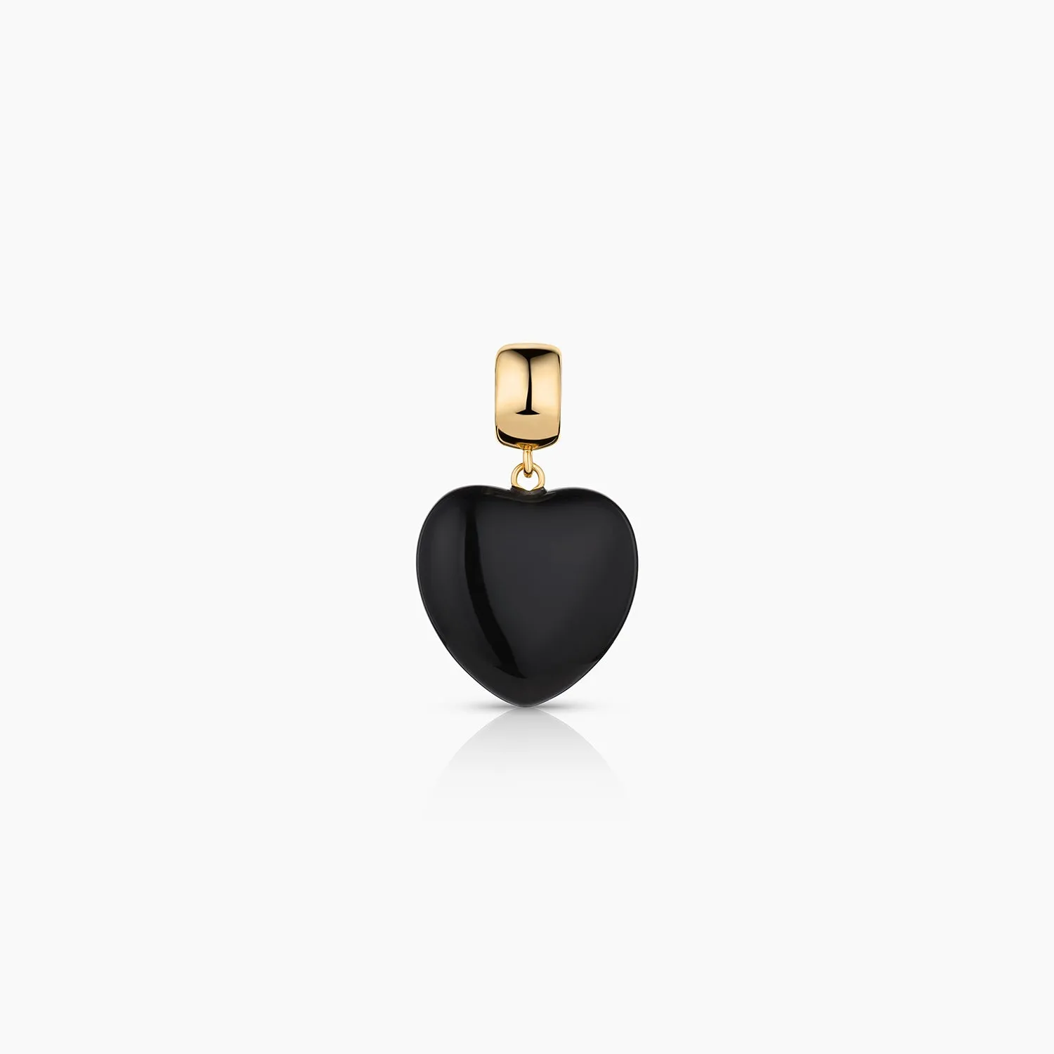 Gemma Onyx Heart Choker Necklace