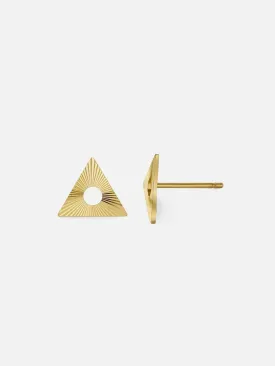 Geo Triangle Studs