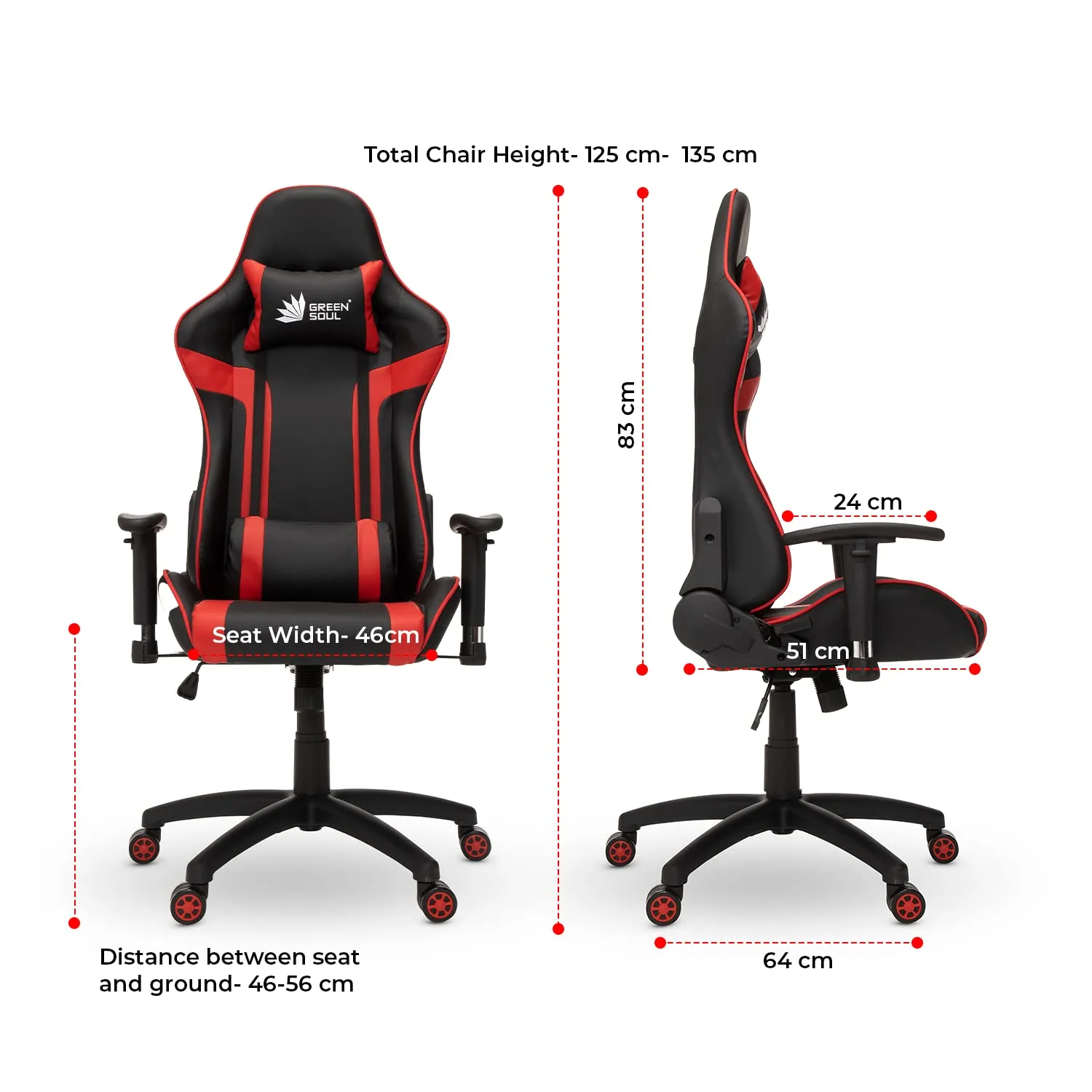 Green Soul Renewed Raptor Racing Edition Gaming Chair