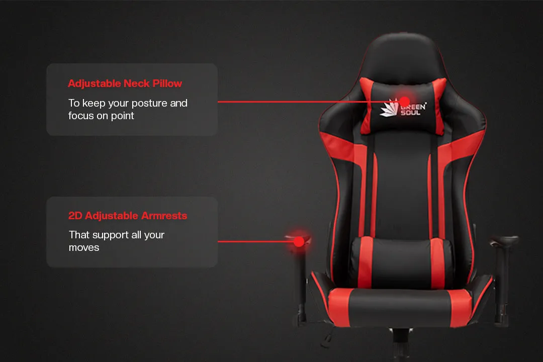 Green Soul Renewed Raptor Racing Edition Gaming Chair