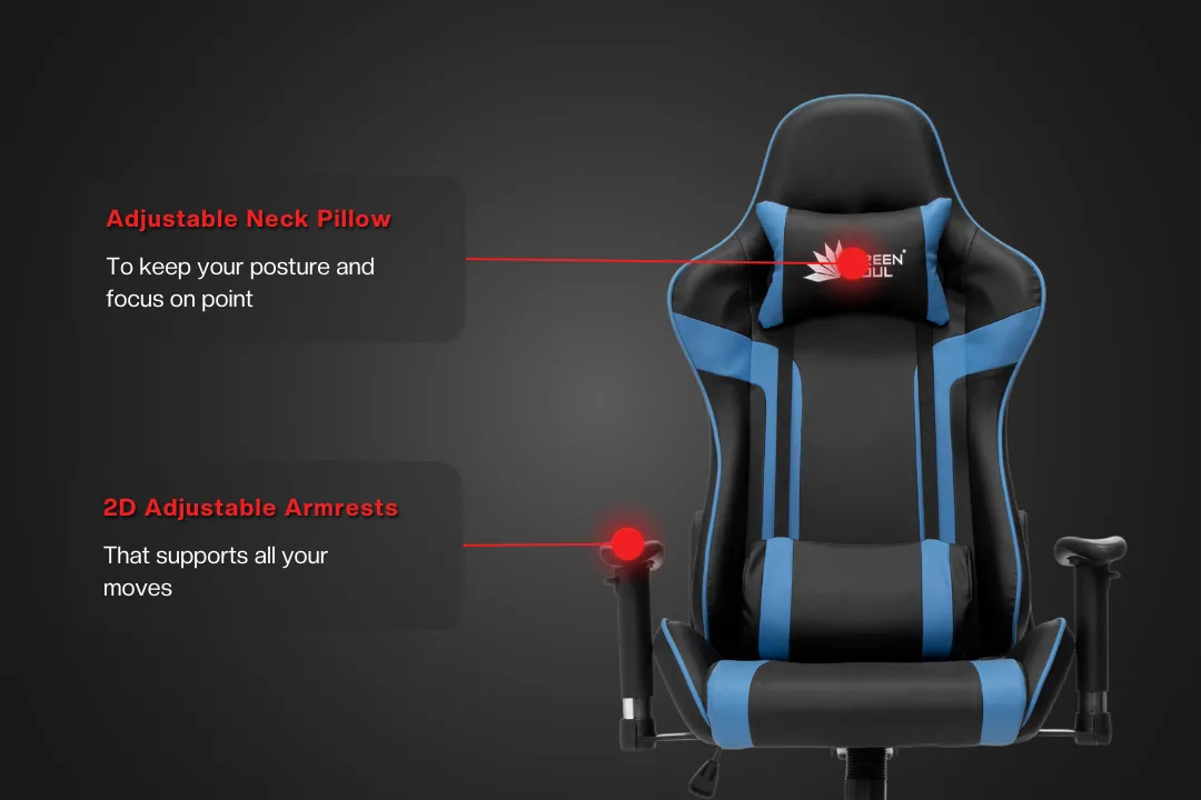 Green Soul Renewed Raptor Racing Edition Gaming Chair